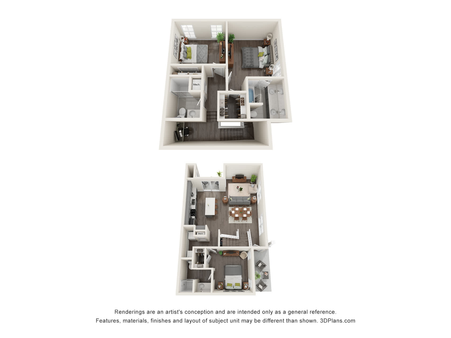 Town Branch West 3 Bed Bldg E TH Combined