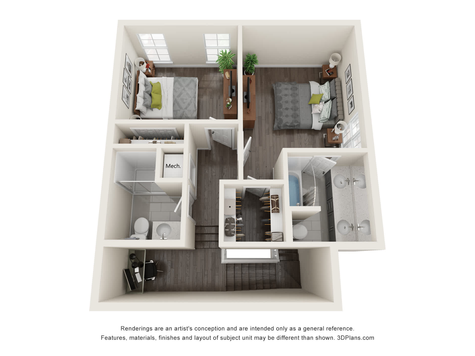 Town Branch West 3 Bed Bldg E TH 2FL