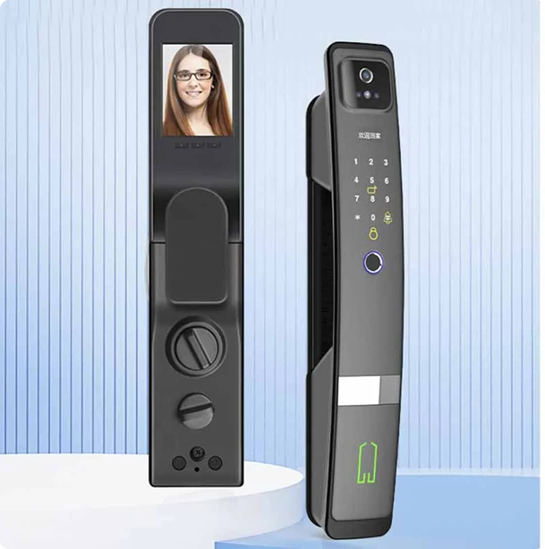 CHRON- H20-P Smart Fingerprint Door Lock With Face Identification And Card Unlock Function