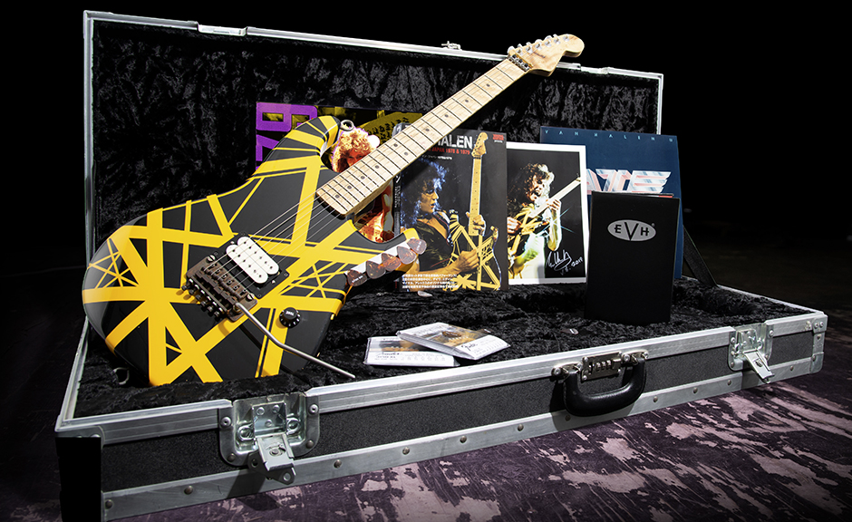 Featured image of post Evh Striped Series Bumblebee Other than that every visual detail is identical including the mismatched parchment bridge and black neck humbuckers mismatched gold and chrome tuners