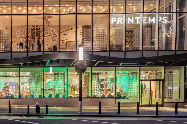 Retailer - Printemps storefront