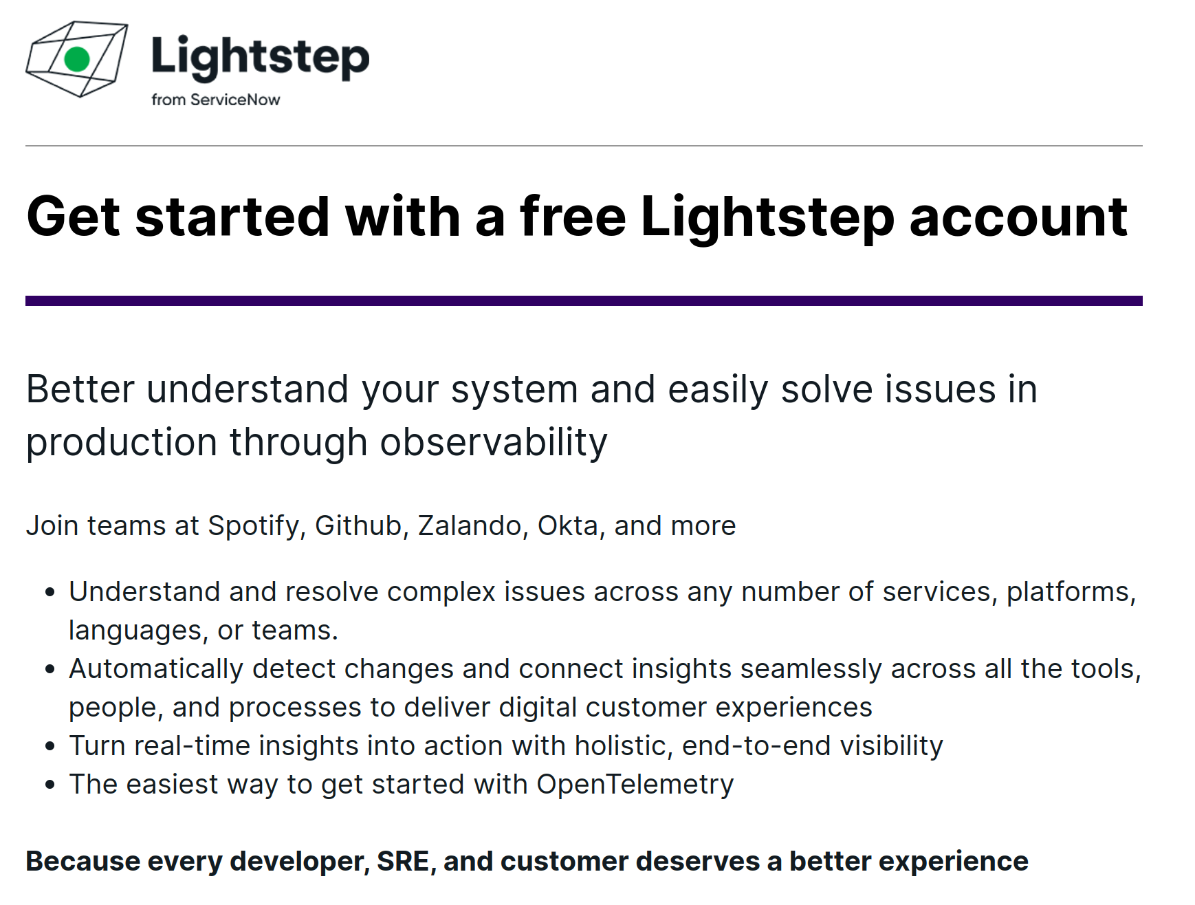 01-SQL-lightstep-sign-up
