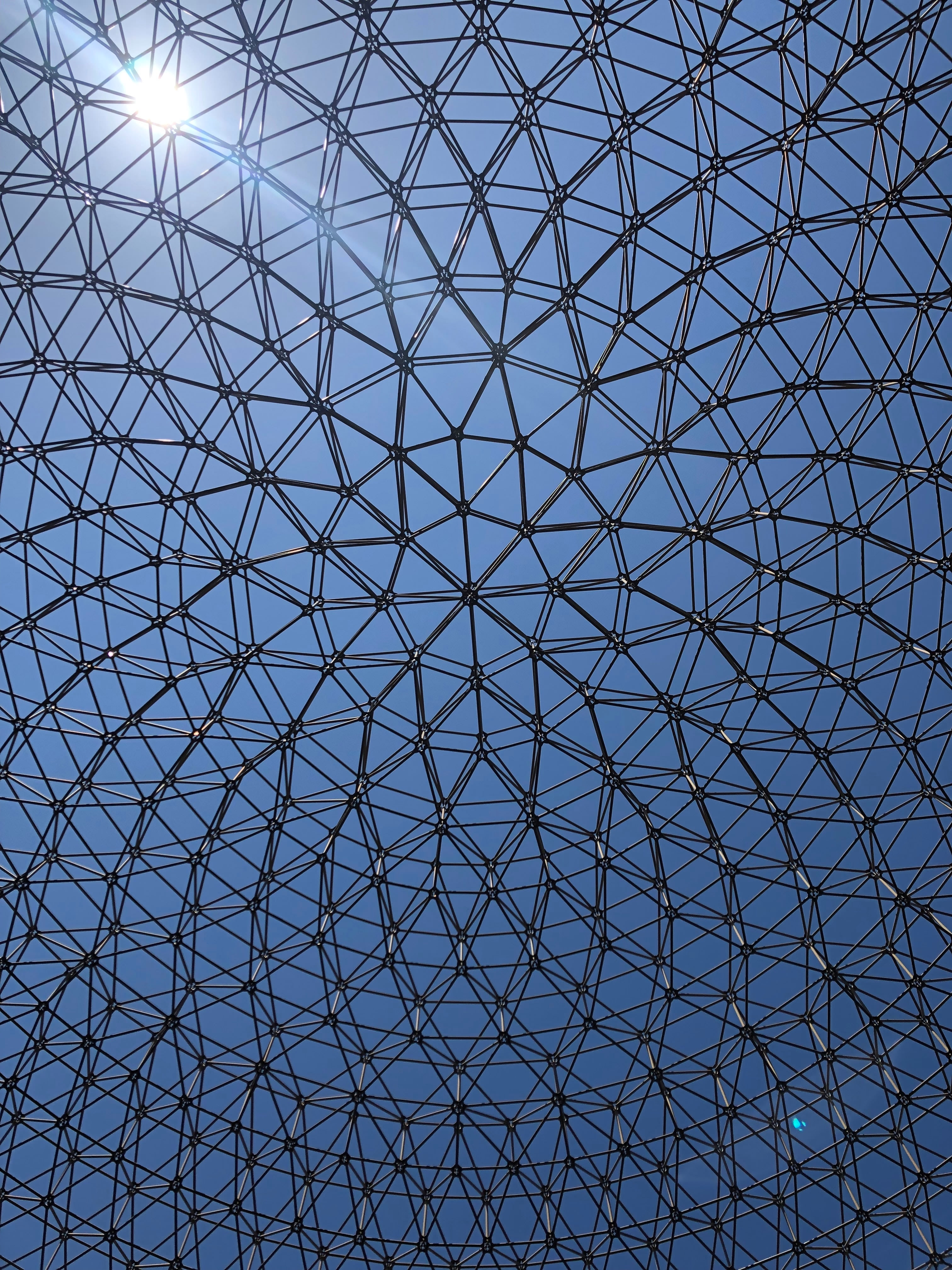 dome blue sky