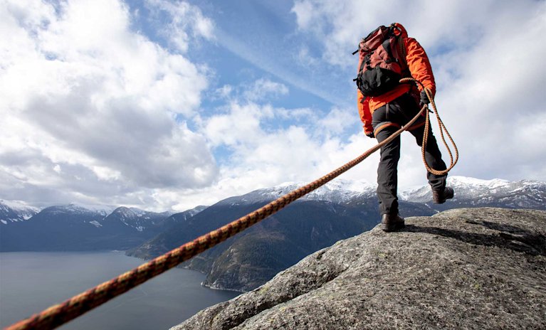 Climb mountain