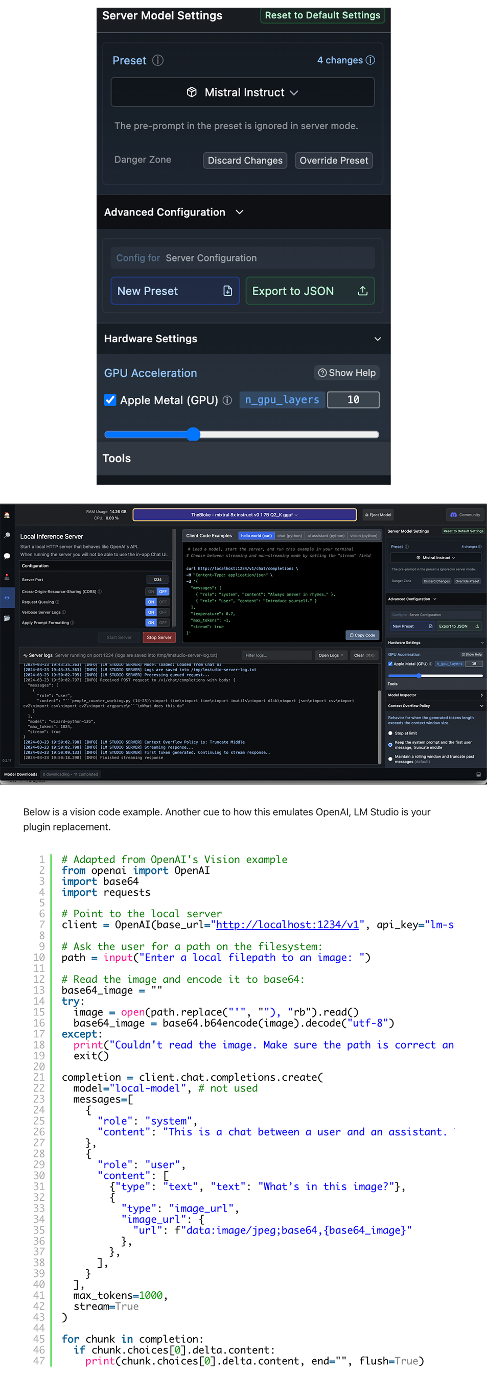 Running An Inference Server