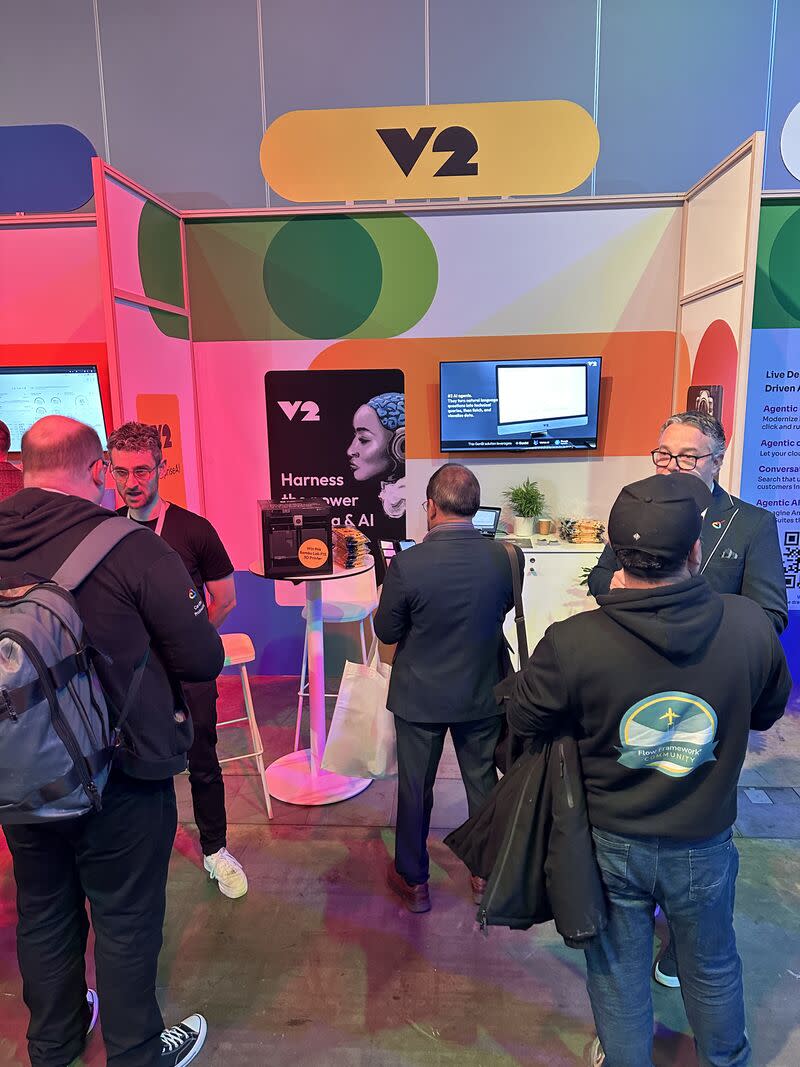 V2 AI stand summit