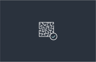Maze challenge icon