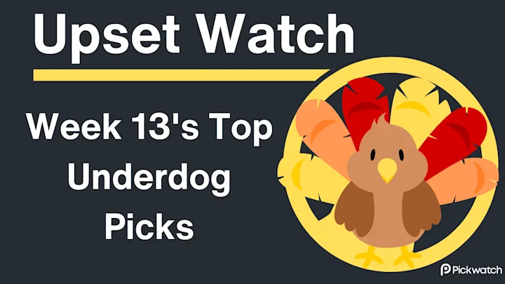 Upset Watch week 13 2025 - NFL underdog winners and Thanksgiving previews