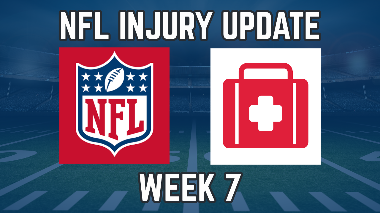 NFL Week 7: Injury Report Tracker (Sunday Update) | NFL Pickwatch