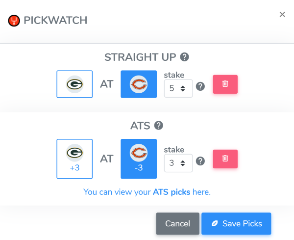 NFL Pickwatch - 2019 Contest How To Play