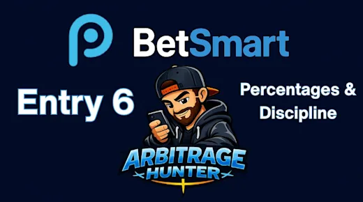 Arbitrage Hunter: Percentages & Discipline