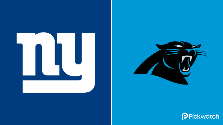 NFL Pickwatch New York Giants at Carolina Panthers Player Props