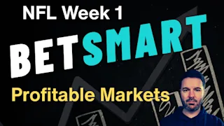 BetSmart NFL Week 1 recap: The market generating 450% profits, plus week 2 look ahead.