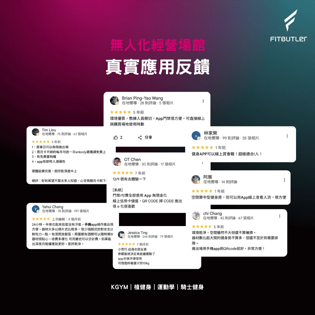 無人化與 24HR 場館應用反饋