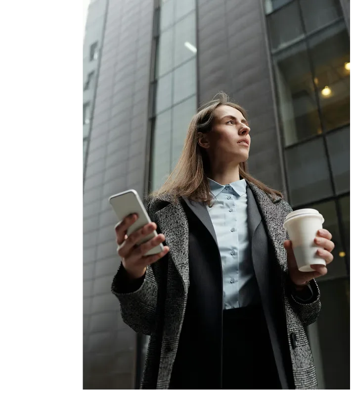 A human perspective, enhanced by tech.