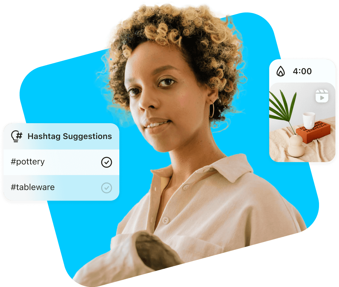 Roundup of Later features including the Visual Planner, Hashtag Suggestions tool, and Auto Publish