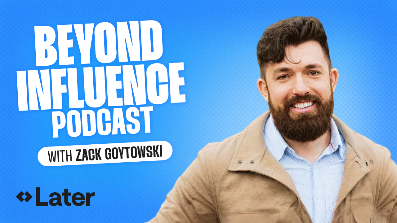 YouTube thumbnail for Zach Goytowski episode of Beyond Influence Podcast