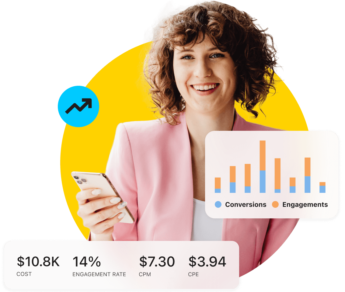 Measure influencer marketing conversions, engagements and other KPIs in the Later Influence platform
