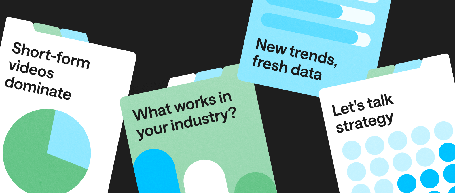 Later influencer benchmark report folders for short-form video trends, industry insights, data benchmarks, and strategy tips