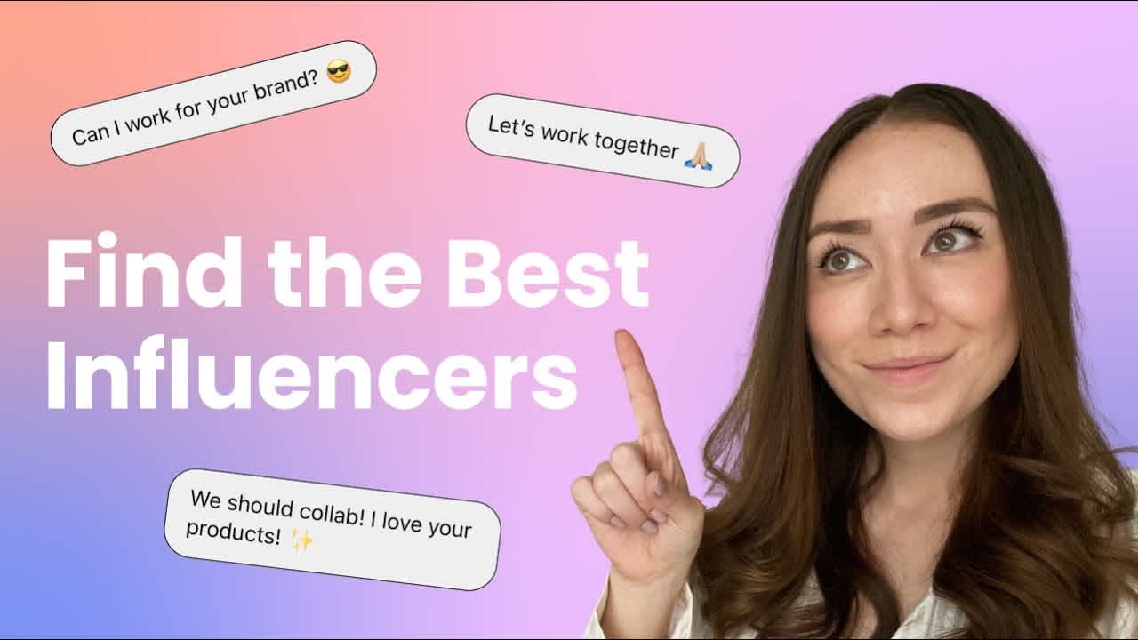 YouTube thumbnail for find Influencers on IG to promote your business video
