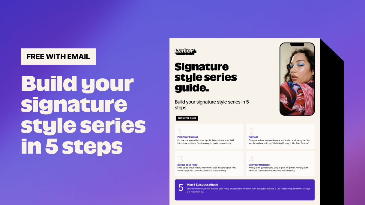 Build your signature style series in 5 steps [free guide]  thumbnail