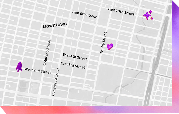 Conference location map
