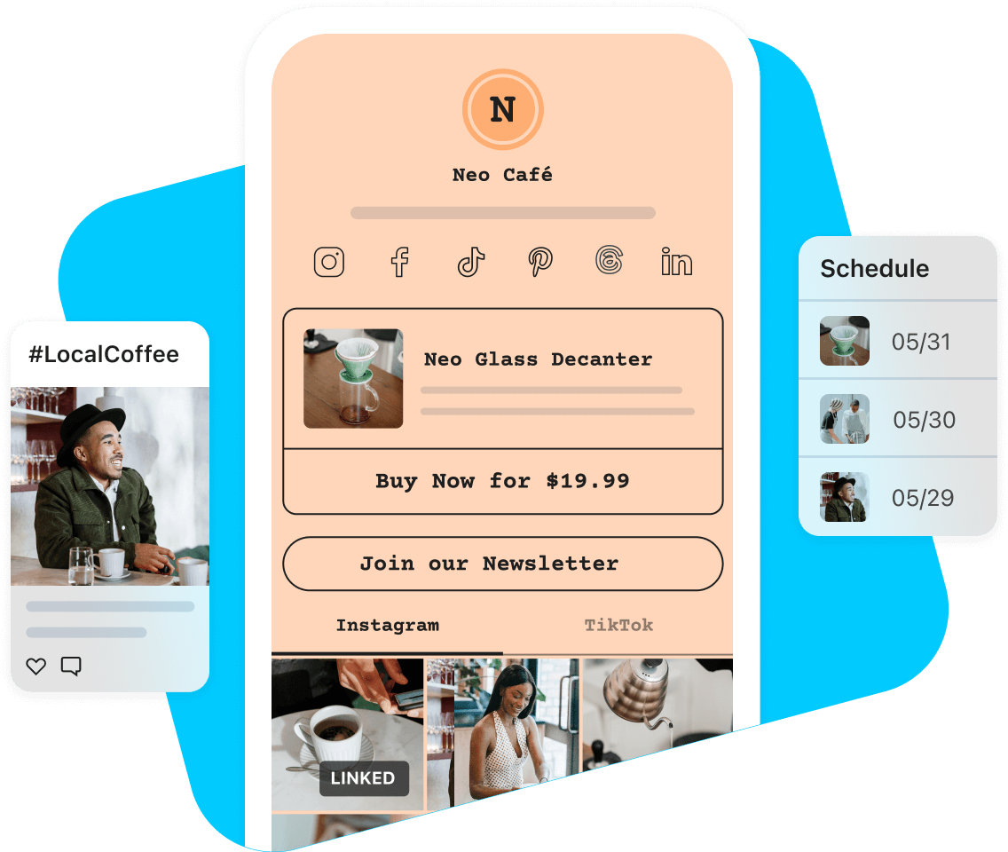 Roundup of Later features including the Visual Planner, Hashtag Suggestions tool, and Auto Publish