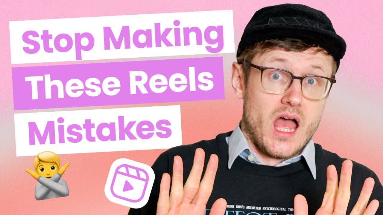 Youtube thumbnail for 5 Instagram reels mistakes video