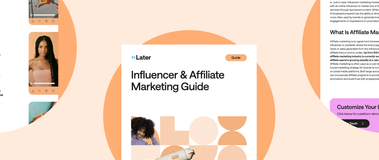 Free influencer and affiliate marketing guide for brand marketers.