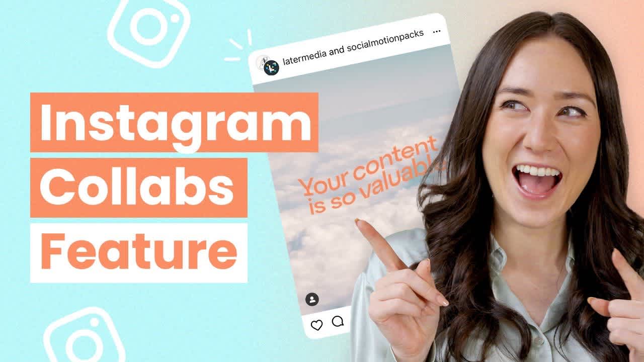 YouTube thumbnail for Laters How to Use Instagram Collabs Feature tutorial