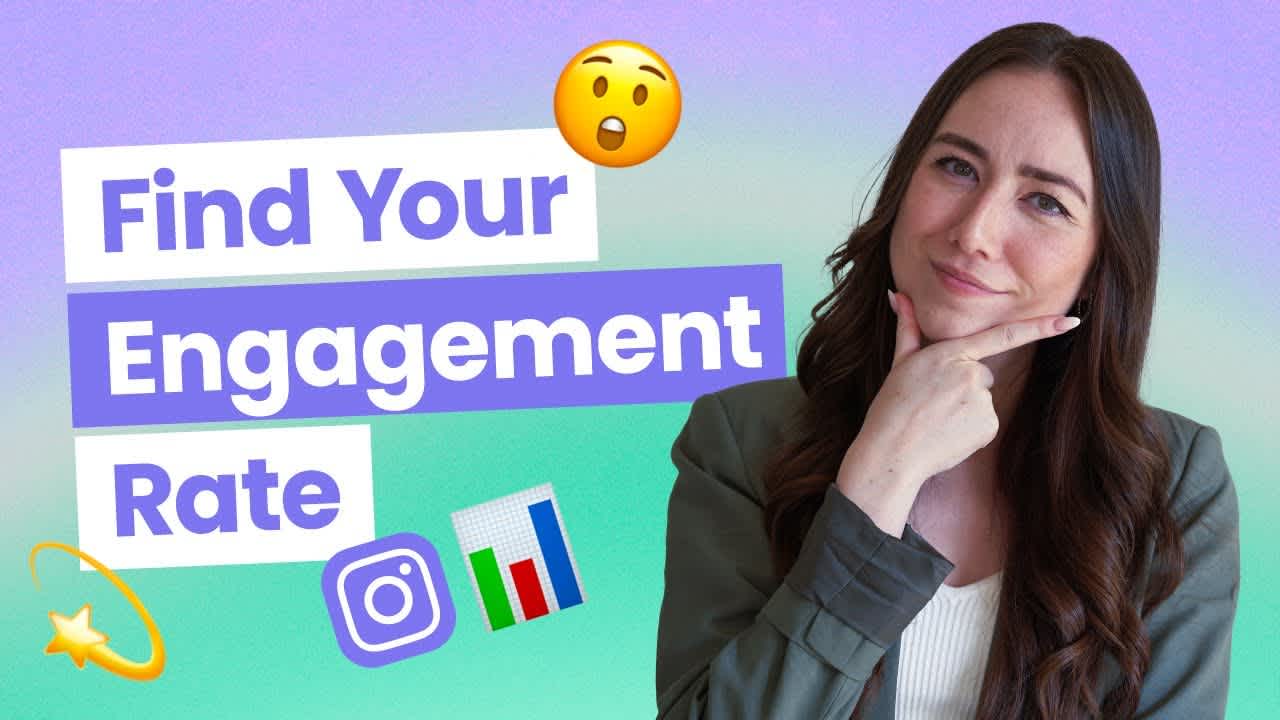 Thumbnail for how to calculate your Instagram Engagement rate video