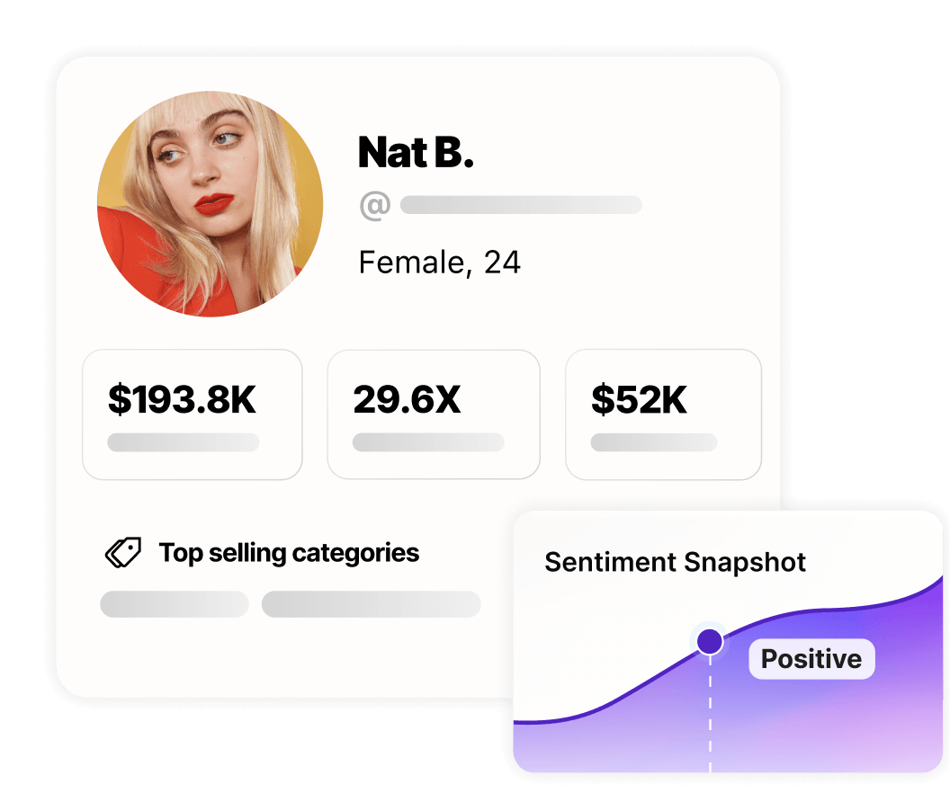 Search Laters influencer database using demographic filters and the find similar influencers tool