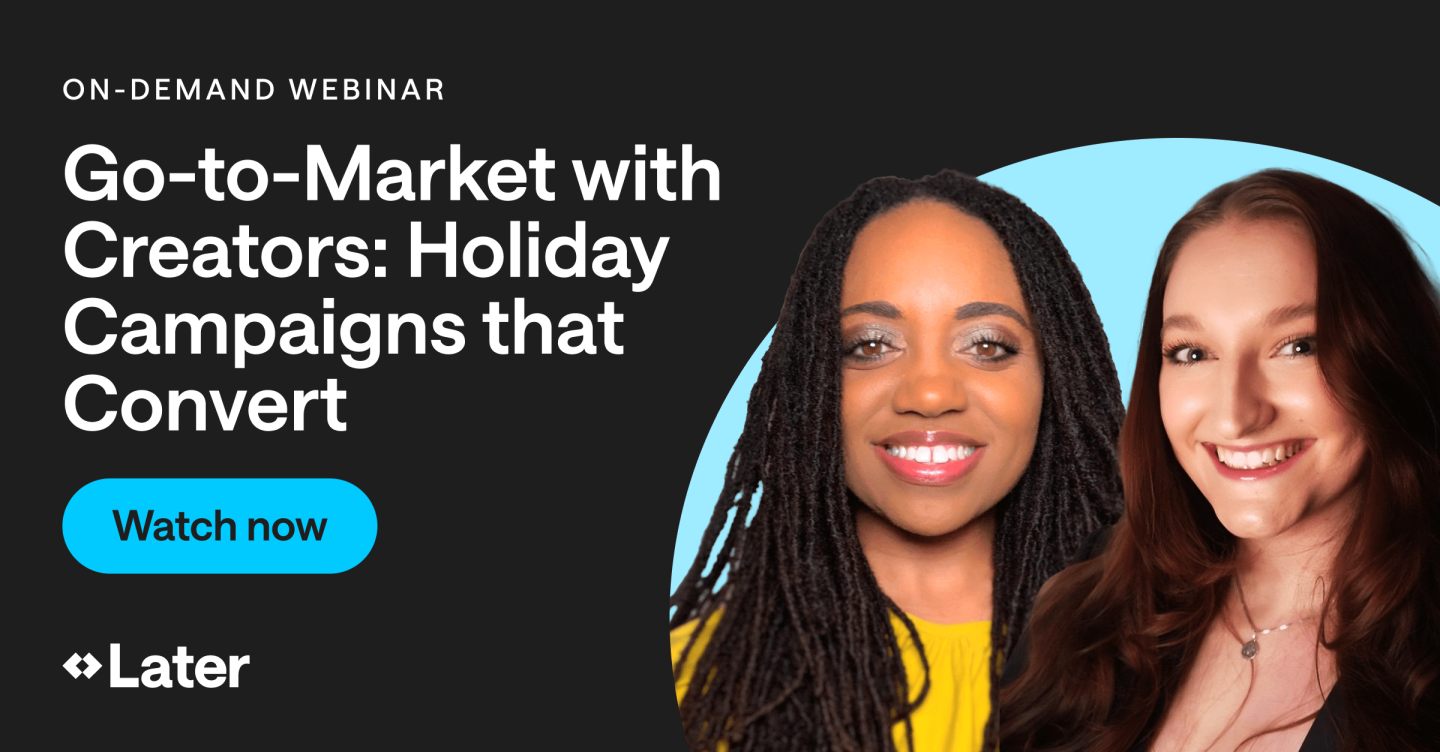 Go-to-Market with Creators: Holiday Campaigns that Convert