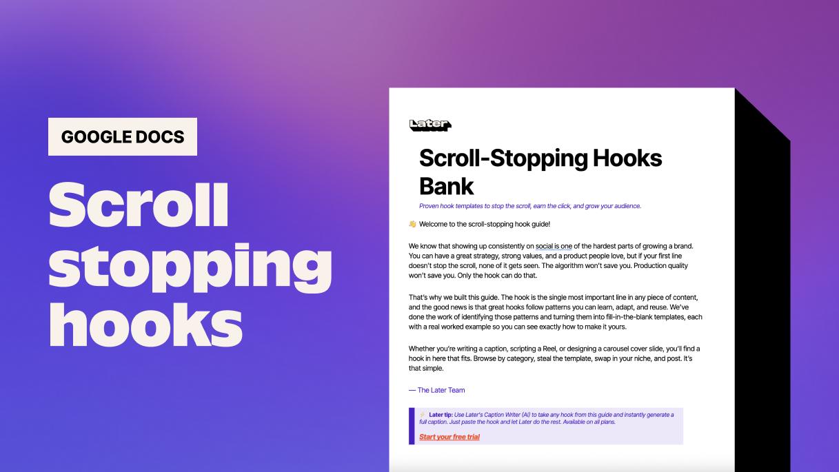 Free scroll-stopping hook templates  thumbnail