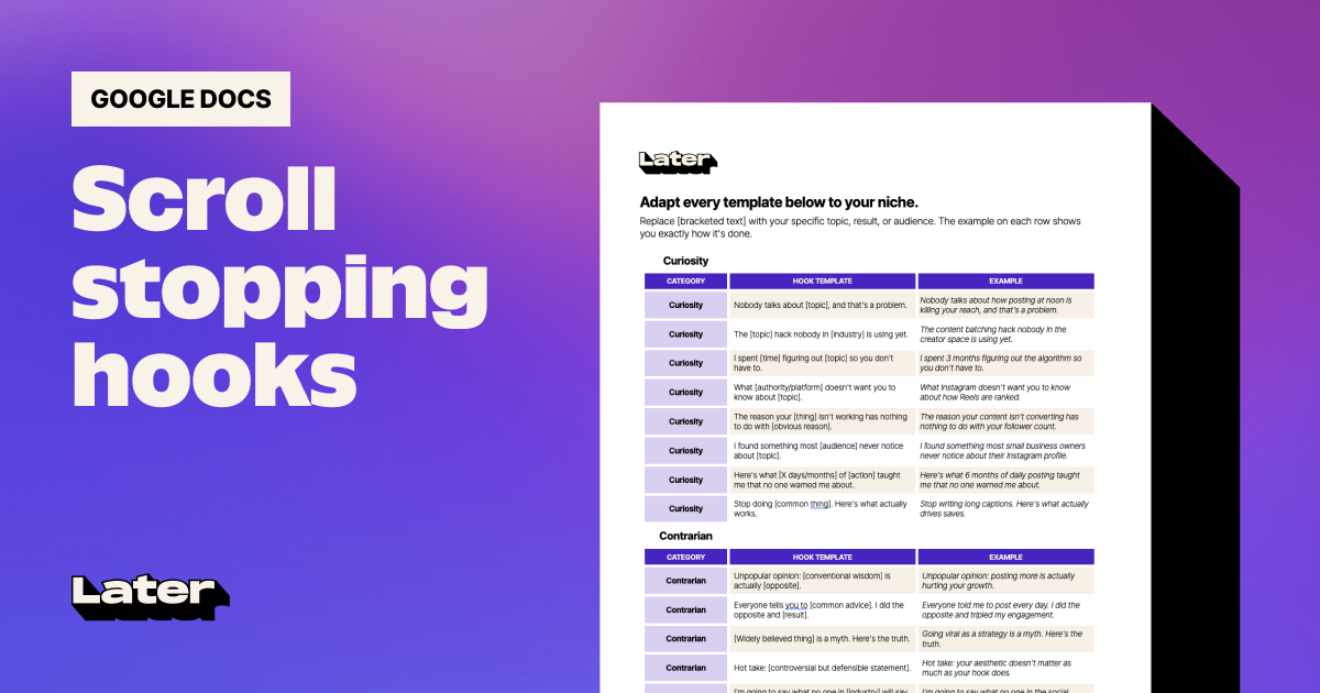 Free scroll-stopping hook templates thumbnail
