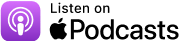 Listen on Apple Podcasts Logo