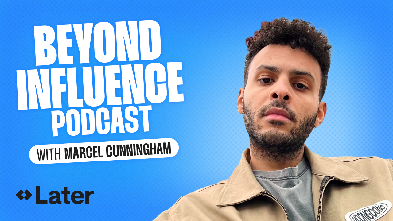 Beyond Influence podcast episode 5 Marcel Cunningham YouTube Thumbnail