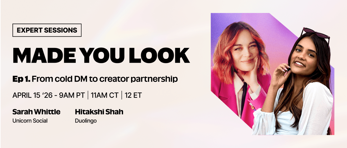 Made You Look: From Cold DM to Creator Partnership thumbnail