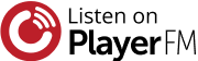 Listen on PlayerFM Logo