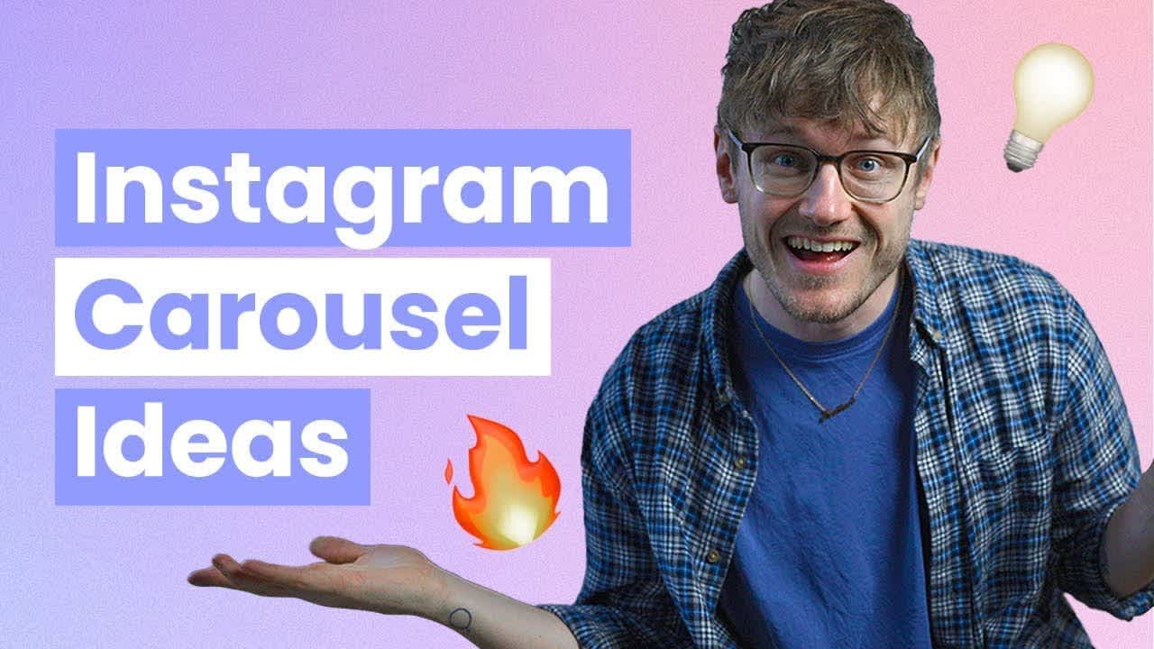 Youtube thumbnail for 5 Instagram Carousel Ideas for Engagement video