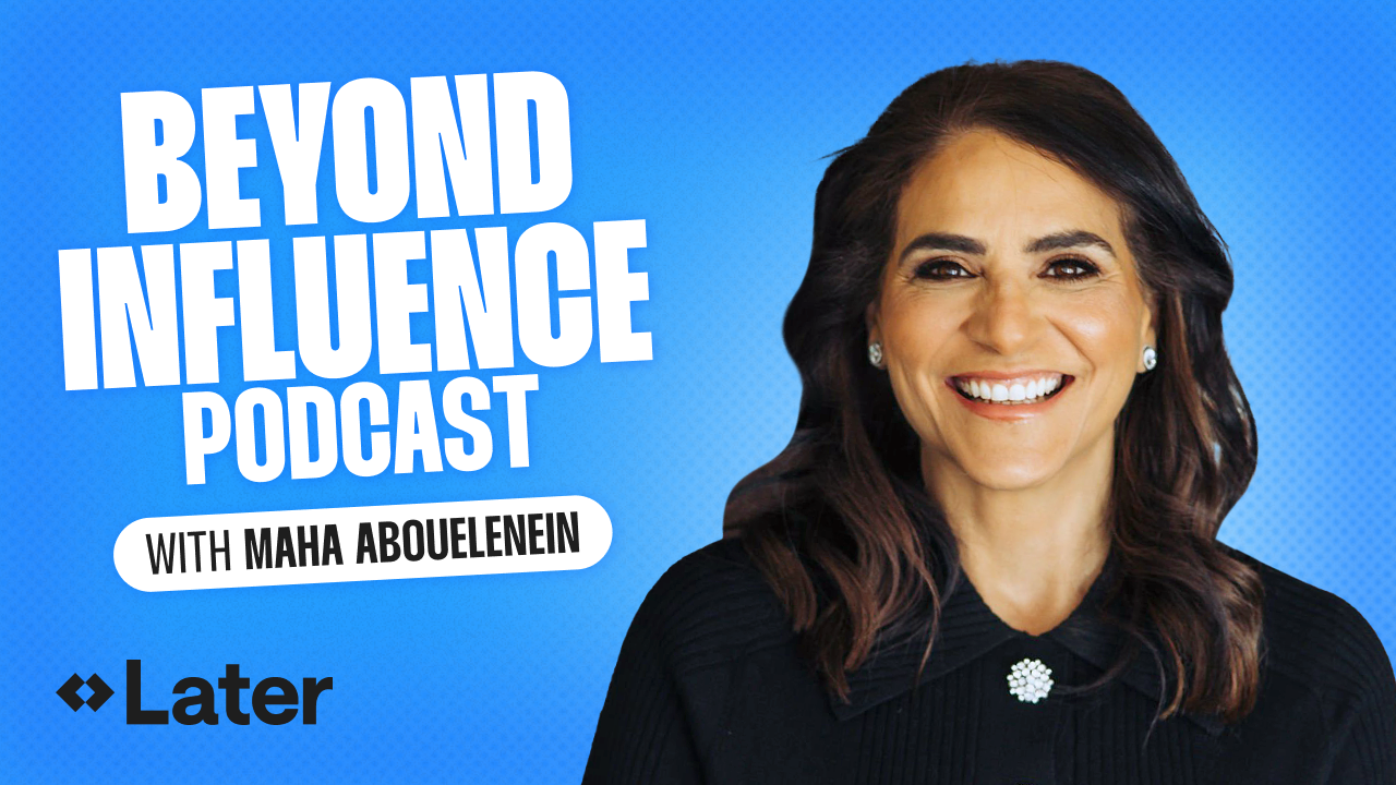 Later Beyond Influence Podcast with Maha Abouelenein