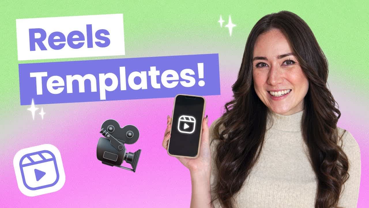 YouTube thumbnail for How to use Instagram Reels Templates tutorial thumbnail