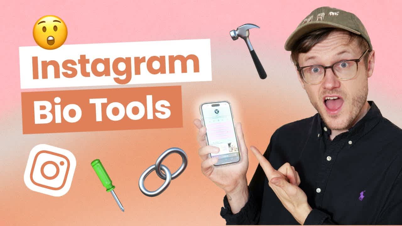 Youtube thumbnail for Instagram Bio Tool you cant live without video