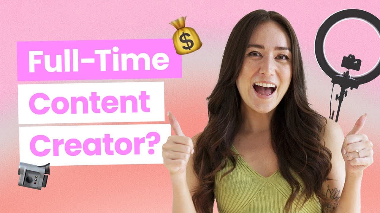 Thumbnail image for How to Become a Full Time Content Creator Video