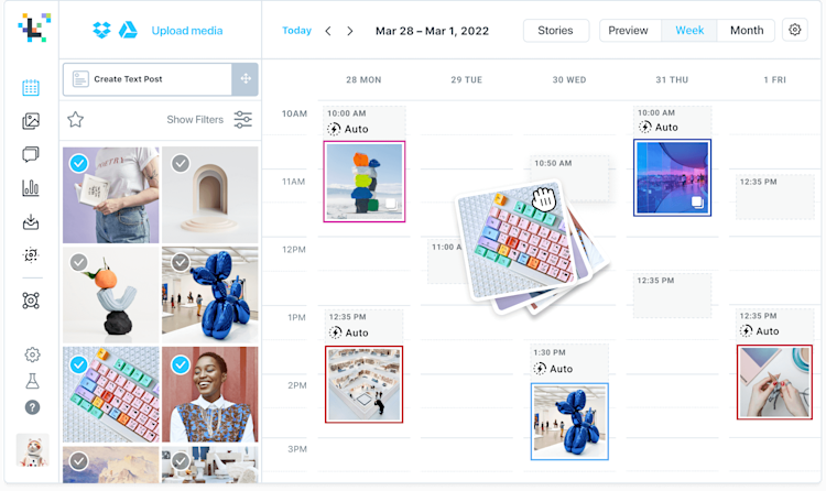 Later Card Later: the social media scheduler & link in bio tool