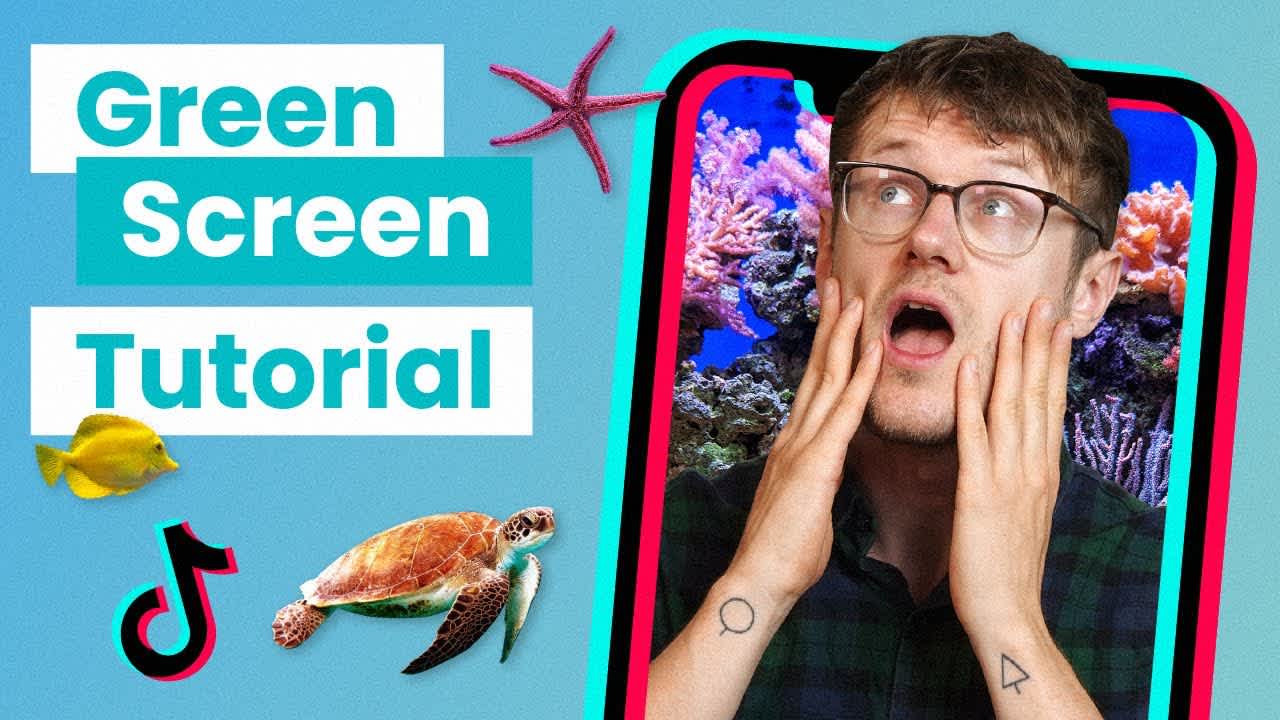 Youtube thumbnail for How to use TikTok green screen video