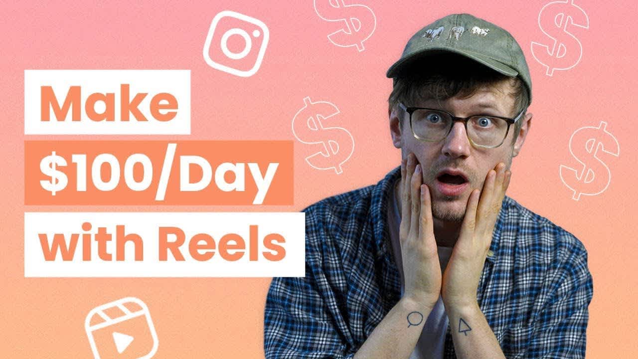 YouTube thumbnail for the Instagram Will Pay You 10,000 dollars to Make Reels video from Later