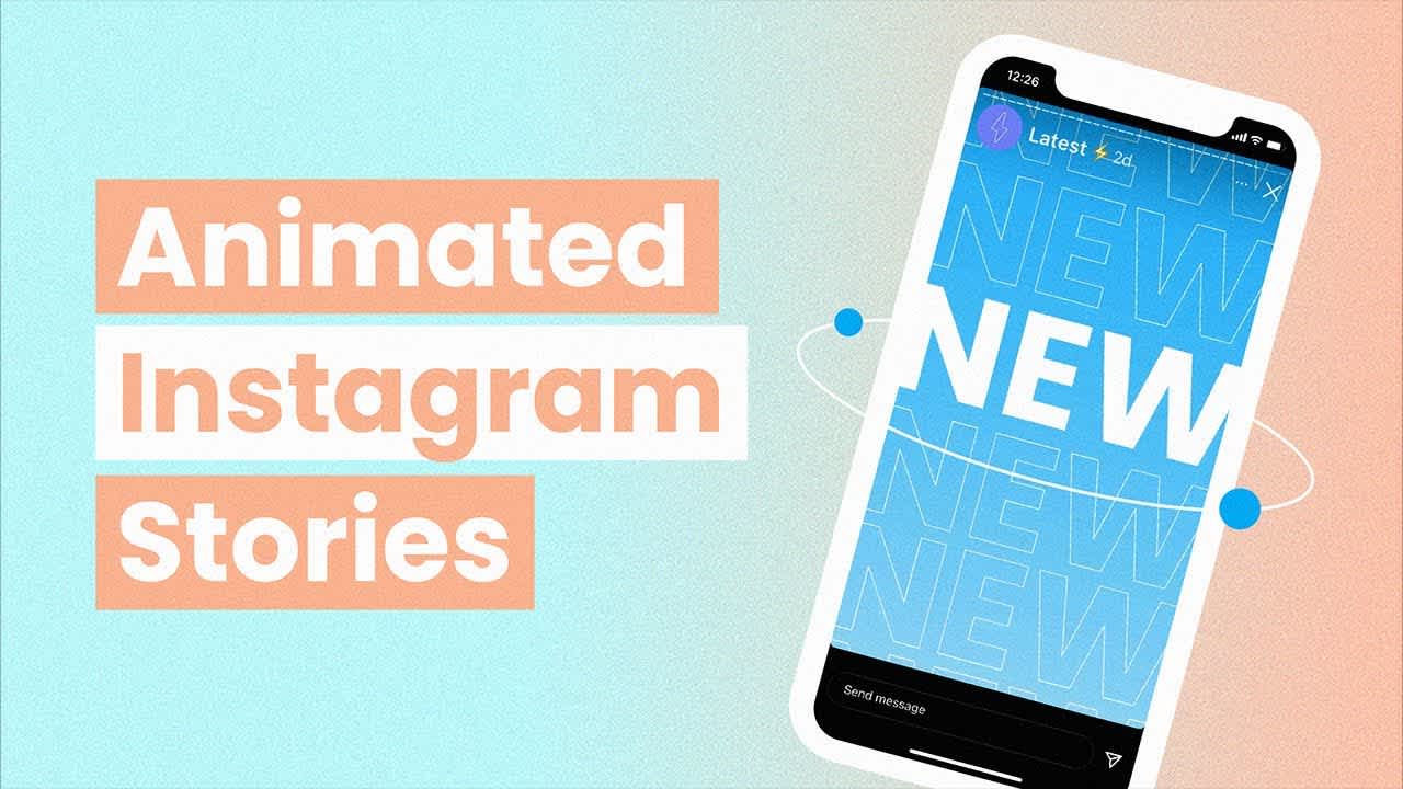 Youtube thumbnail for best apps for animating Instagram stories video