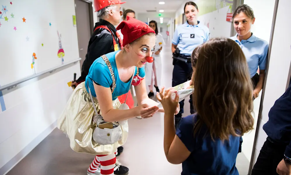 Le CC roule pour «Le Rire Médecin»