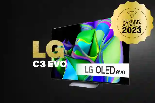LG C3 - Verkkis Awards 2023 voittaja